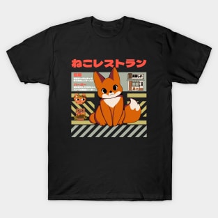 Neko Resto | Kawaii Ramen Cat T-Shirt